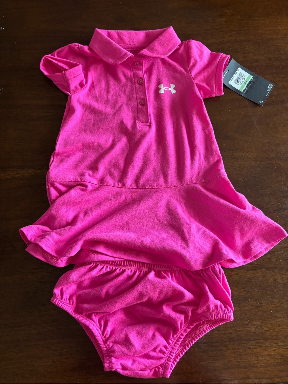 Under Armour Hot Pink Polo Dress and Bloomers